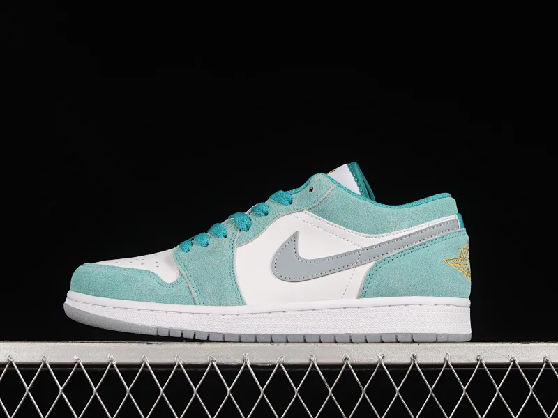 All categories Air Jordan Jordan series basketball shoes Air Jordan 1 Low G version pure original Air Jordan 1 Low "New Emerald" AJ1 Joe 1 emerald retro basketball shoes DN3705-301